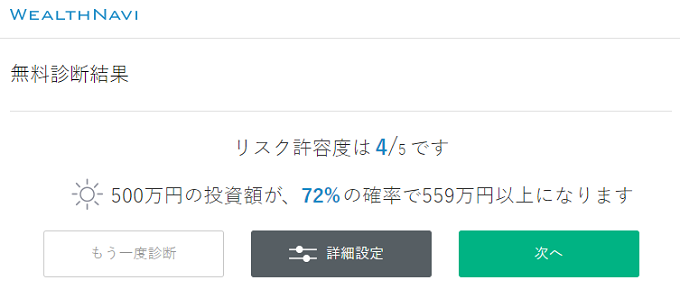 WealthNavi Profile